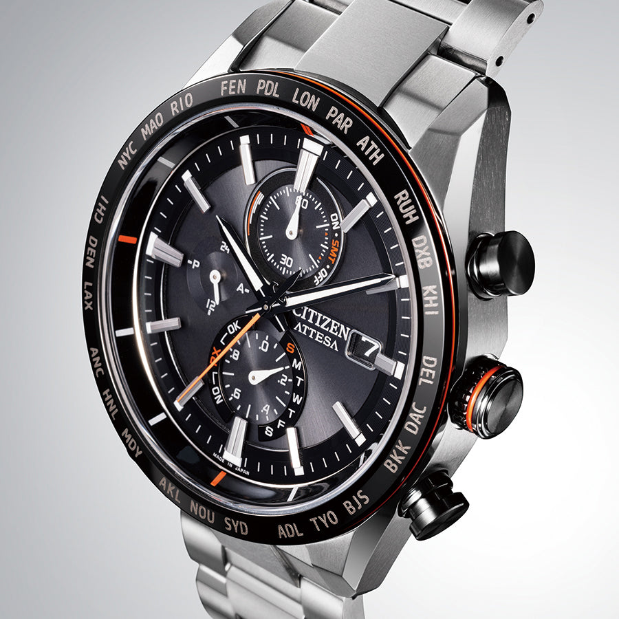 シチズン アテッサ アクトライン AT8189-61E メンズ ソーラー 電波