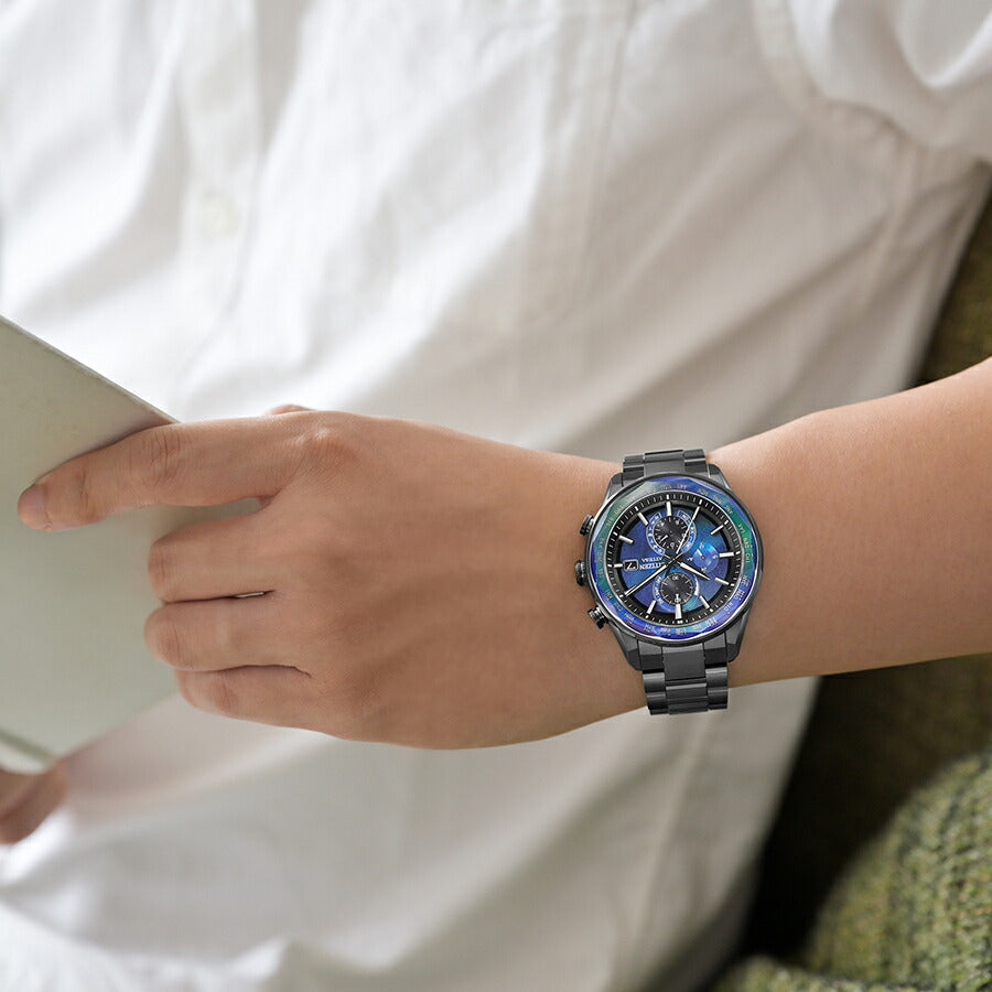 シチズン アテッサ ACT Line アクトライン 限定モデル ブラックチタン