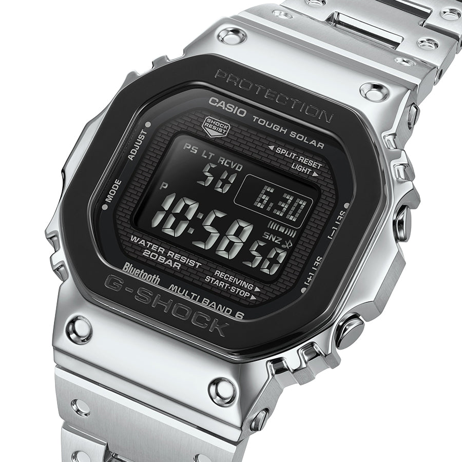 G-SHOCK フルメタル ブラックベゼル GMW-B5000BT-1JF メンズ 電波
