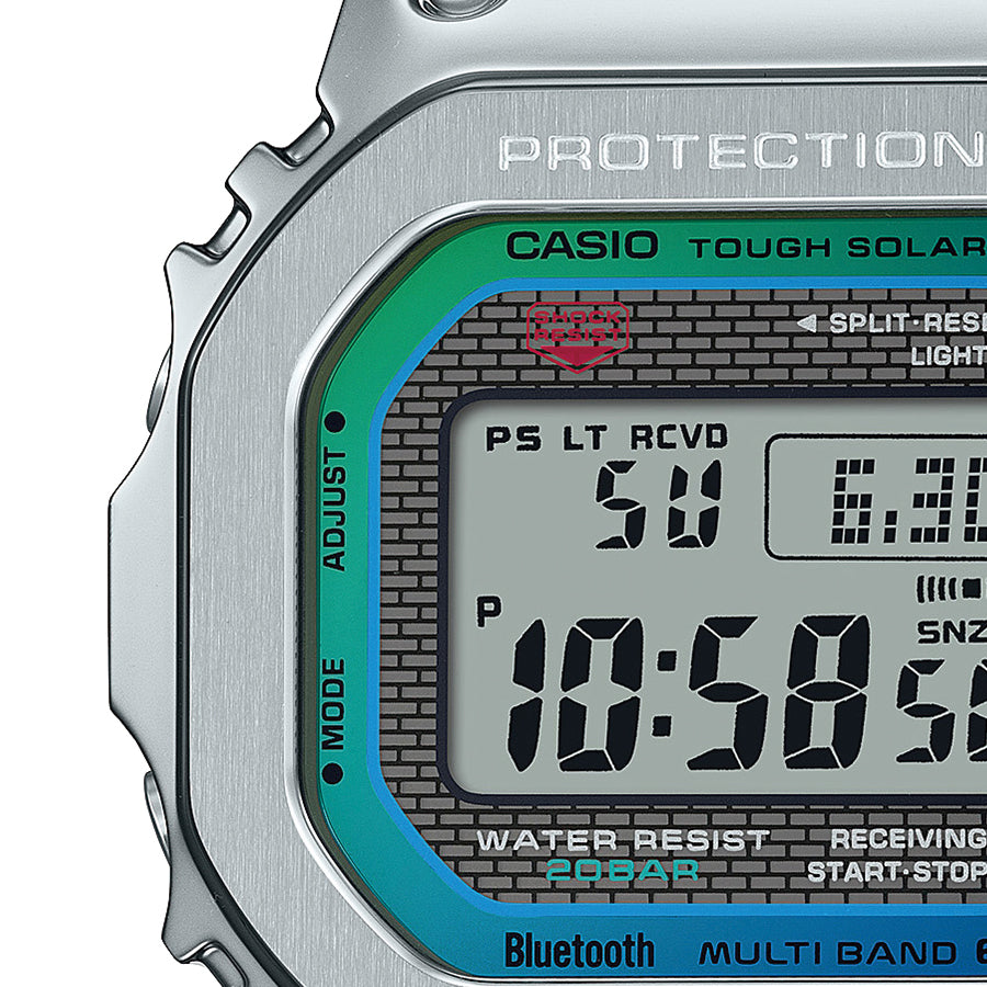 G-SHOCK フルメタル レインボーカラー アクセント GMW-B5000PC-1JF