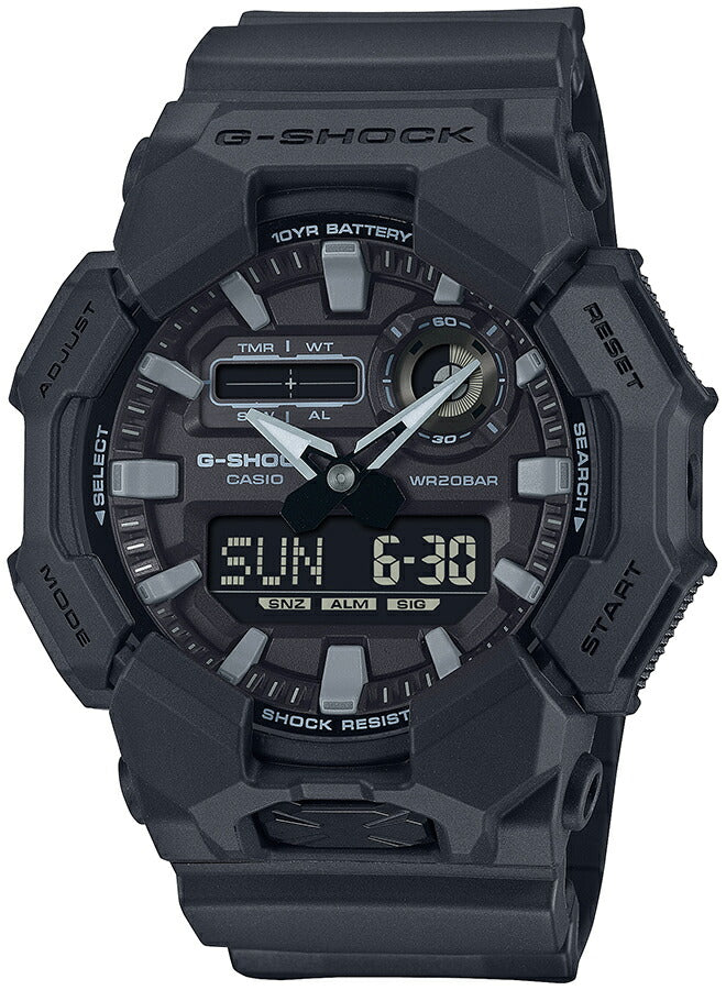 G-SHOCK 10年バッテリー ビッグケース オールブラック GA-010-1A1JF