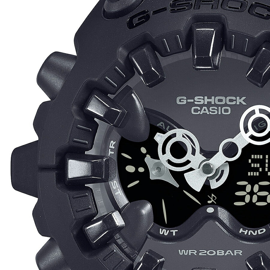 G-SHOCK GA-V01 ブラック GA-V01-1AJF メンズ 電池式 アナデジ 樹脂