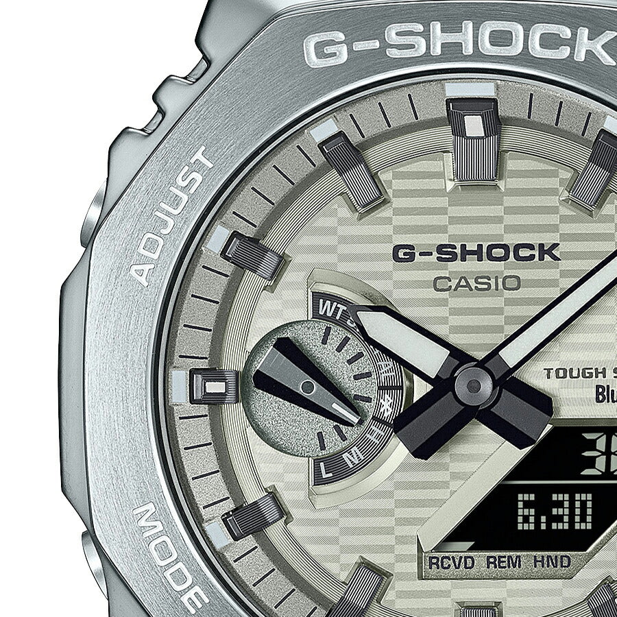 G-SHOCK メタルカバード オクタゴン GBM-2100A-8BJF メンズ ソーラー