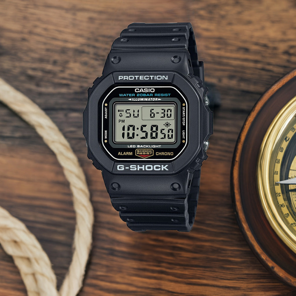 G-SHOCK DW-5600UE-1JF メンズ 電池式 デジタル スクエア ブラック