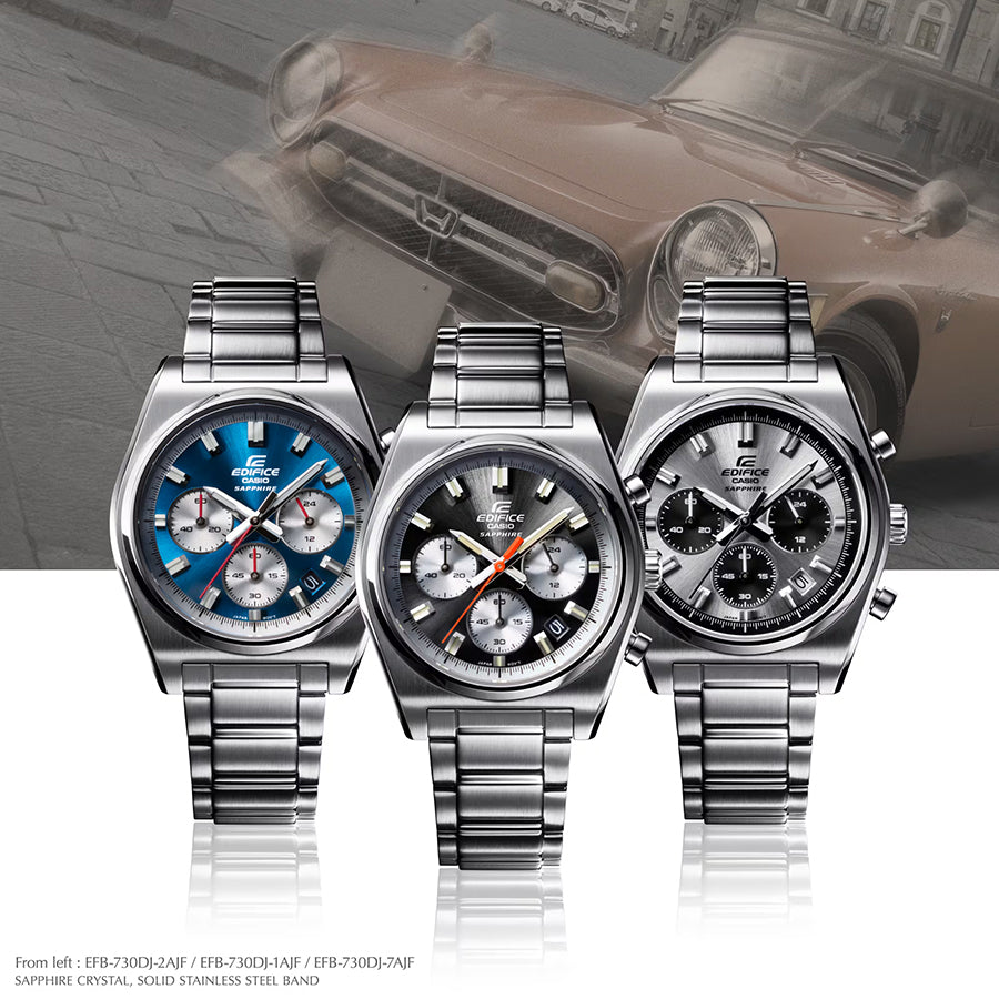 カシオ エディフィス クオーツ クロノグラフ EFB-730DJ-7AJF メンズ