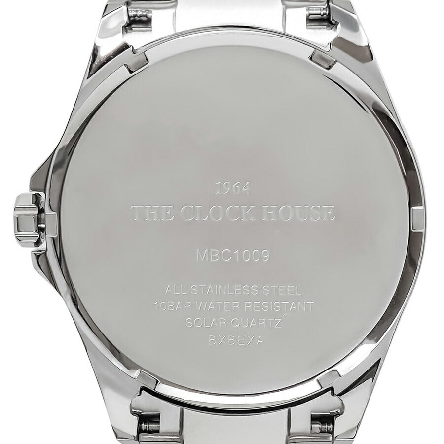 ザ・クロックハウス エッジ ソーラー 3針 グロス MBC1009-WH1A メンズ