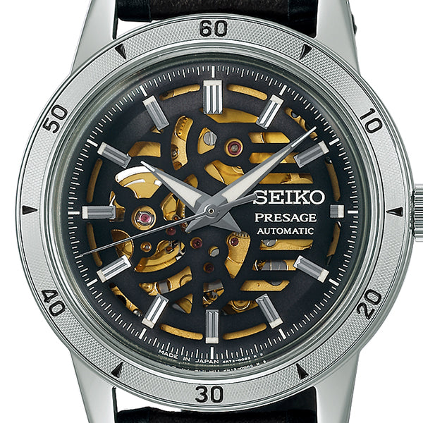 セイコー プレザージュ Style60's スケルトンダイヤル SARY257 メンズ