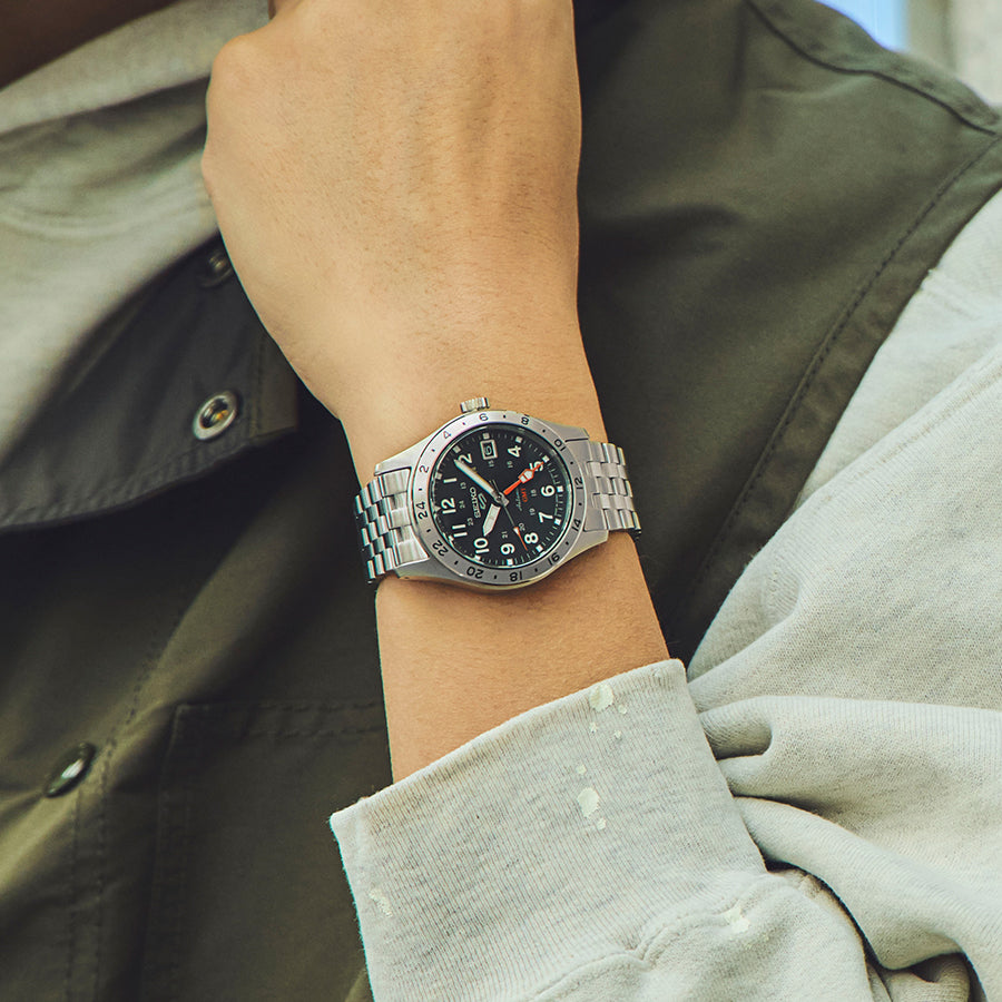 セイコー 5スポーツ フィールド GMT スポーツスタイル SBSC011 メンズ