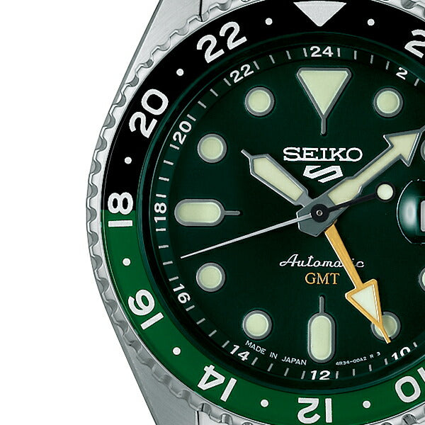 セイコー 5スポーツ SKX Sports Style GMTモデル SBSC019 メンズ 自動