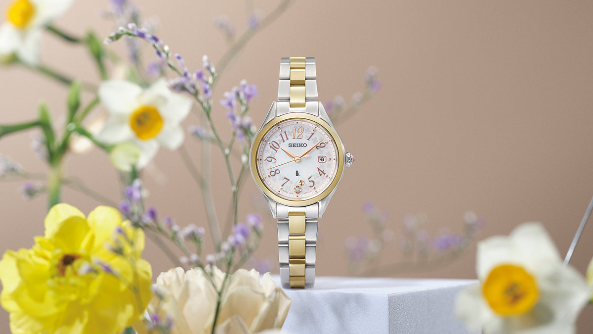 セイコー ルキア LUKIA Grow フラワーガーデン SSQW092 レディース