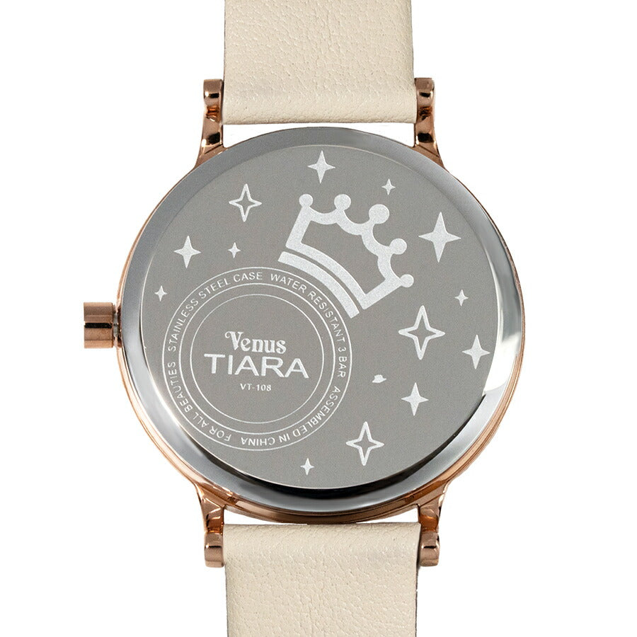 ヴィーナスティアラ スモールセコンド VT108-WH レディース クオーツ
