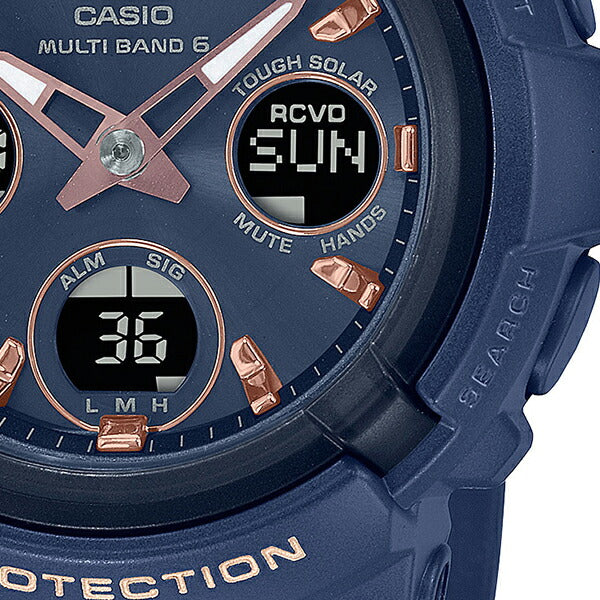 BABY-G BGA-2800-2AJF レディース 電波ソーラー アナデジ 樹脂バンド