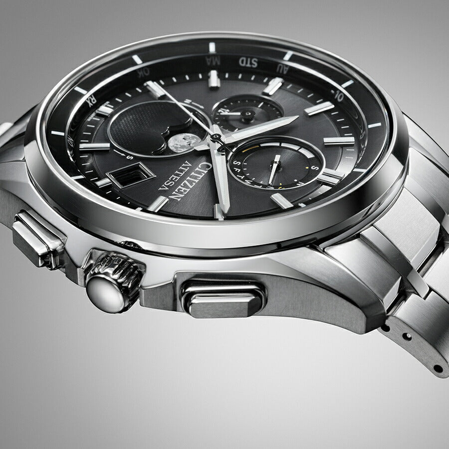 シチズン アテッサ ムーンフェイズ ルナプログラム BY1001-66E メンズ