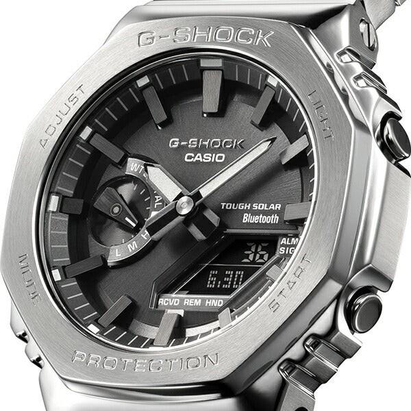 G-SHOCK フルメタル オクタゴン シルバー GM-B2100D-1AJF メンズ