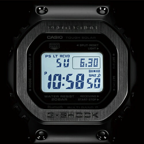 G-SHOCK GMW-B5000D-1JF フルメタル シルバー メンズ 耐衝撃構造 タフ