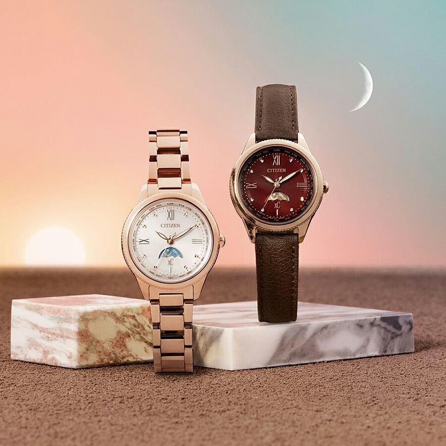 シチズン クロスシー ダイチコレクション サン&ムーン サクラピンク