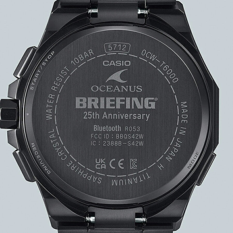 オシアナス BRIEFING ブリーフィング コラボモデル OCW-T6000BR-1AJR