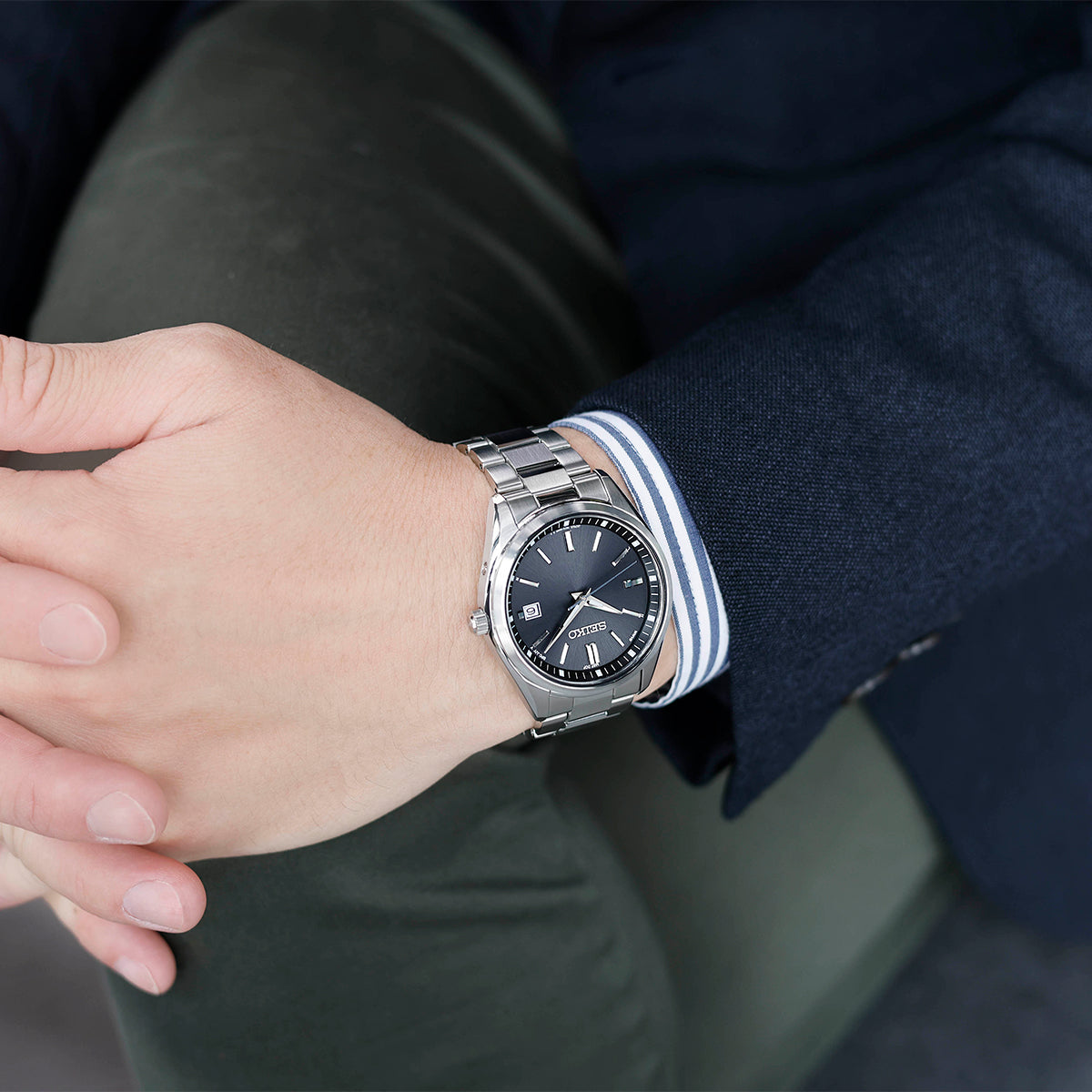 セイコー セレクション Sシリーズ メンズ ソーラー電波 SBTM323