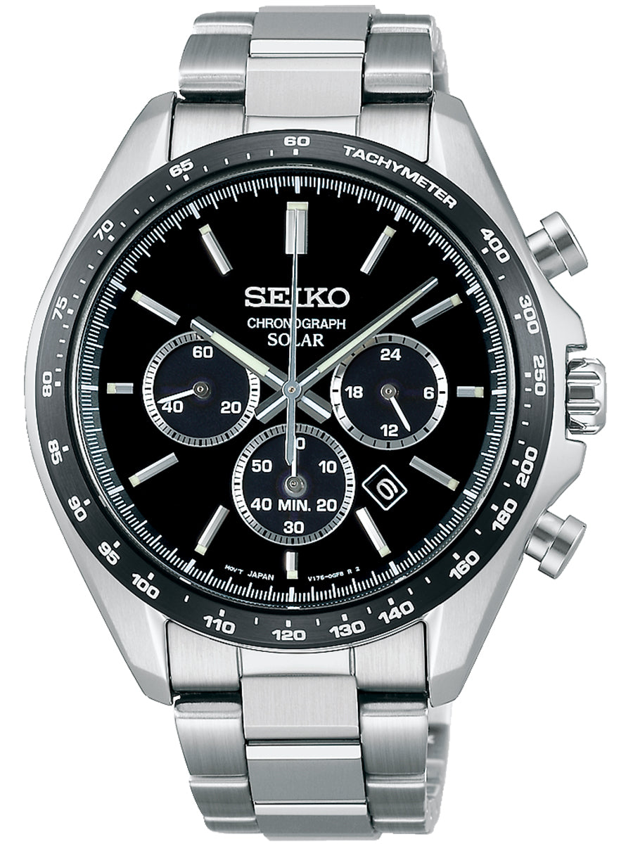 セイコー セレクション Sシリーズ SBPY167 メンズ ソーラー クロノ