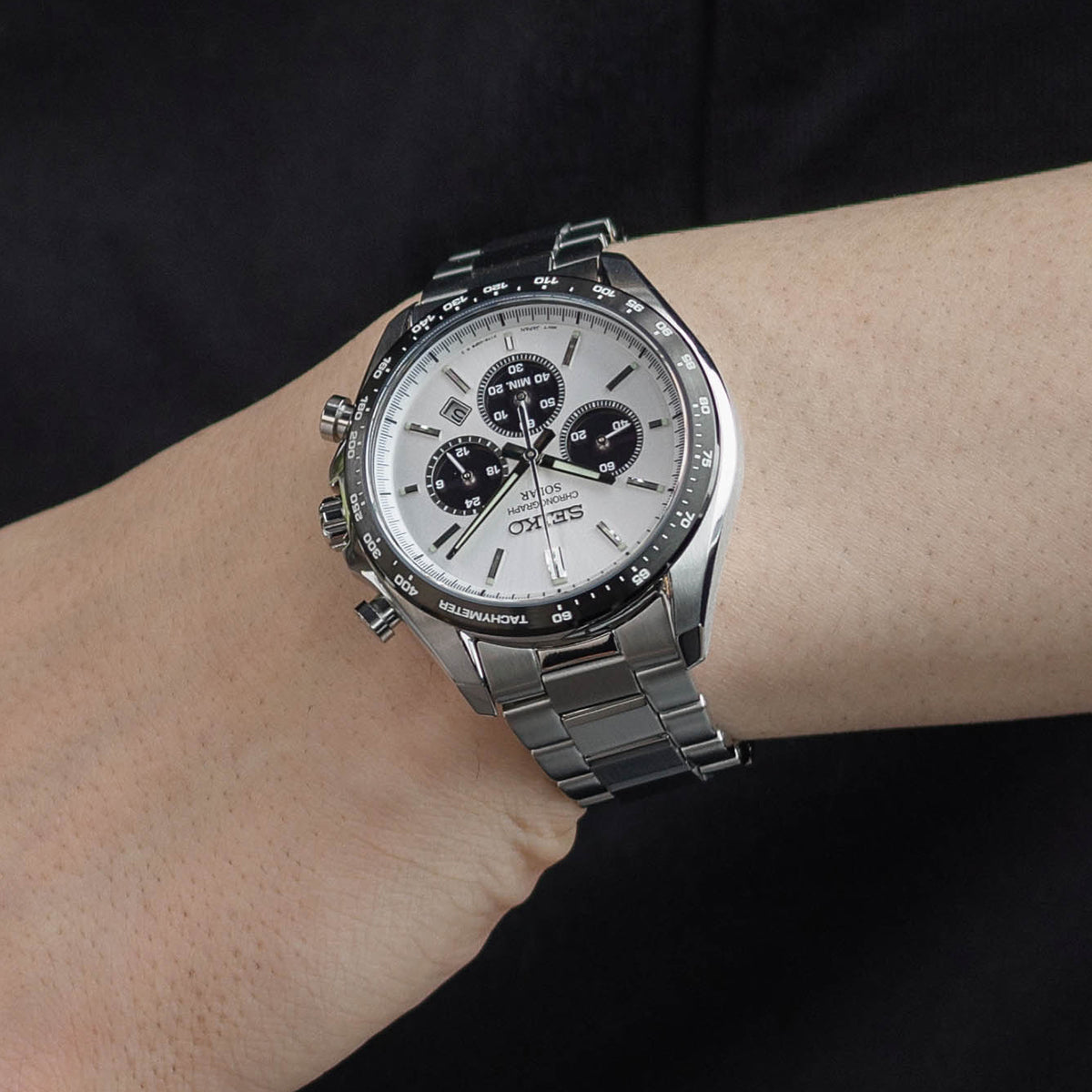 セイコー セレクション Sシリーズ SBPY165 メンズ ソーラー クロノ