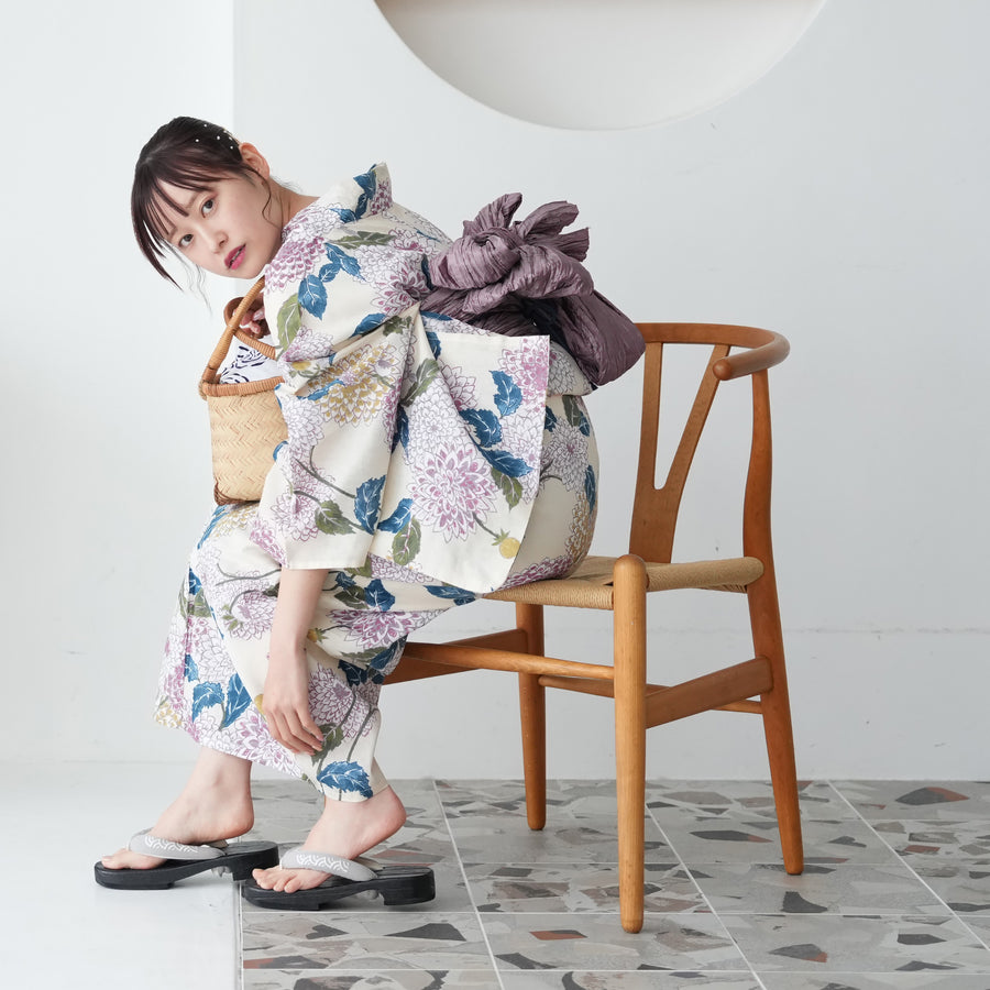 浴衣（菊柄）| utatane［公式］オンラインショップ