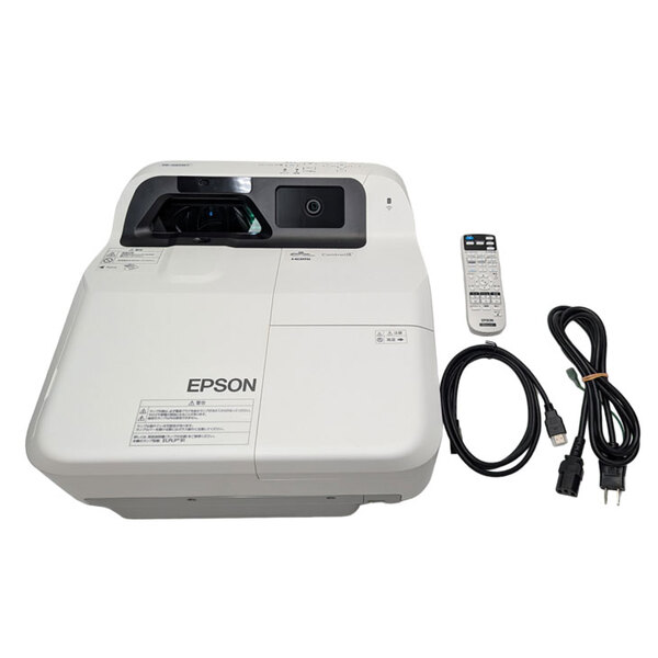 EPSON 液晶プロジェクター EB-685WT 3500lm WXGA リモコン 超短焦点