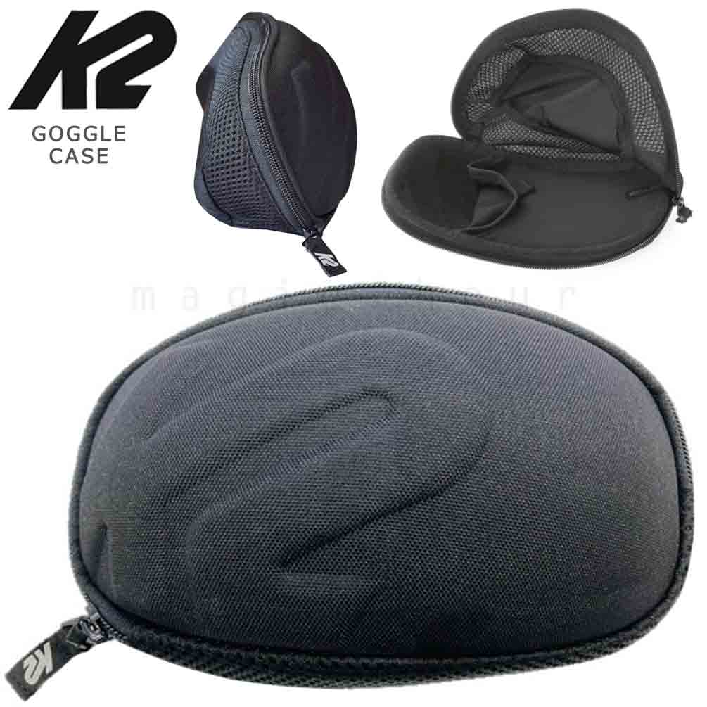 K2(ケーツー) スノーボード スキー ゴーグル ケース ハードケース