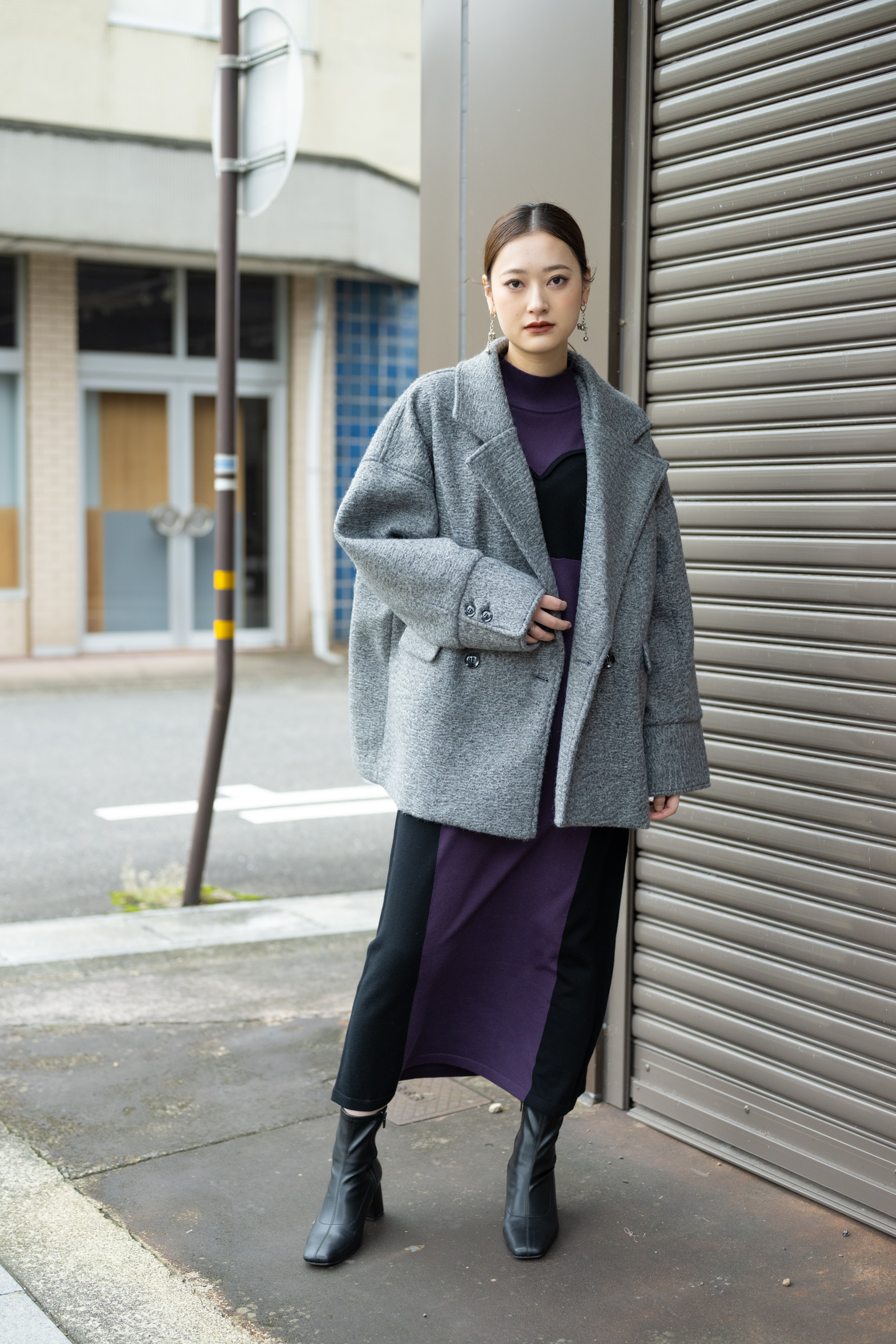 ☆Y's☆ ダークグレー ダブルコート Y's、Y'sの中で展開される「Y's