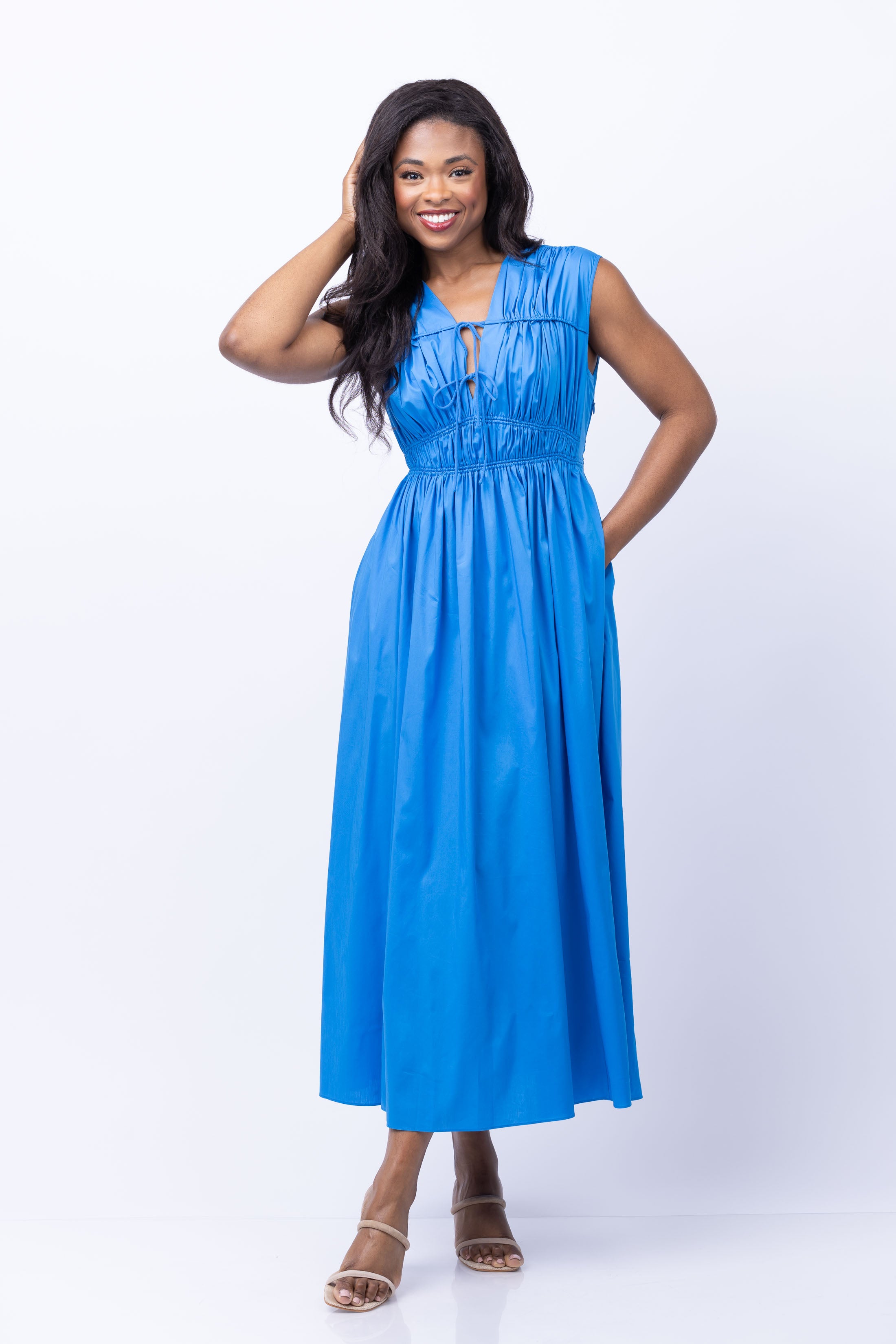 Diane von Furstenberg Gillian Dress in Vivid Blue