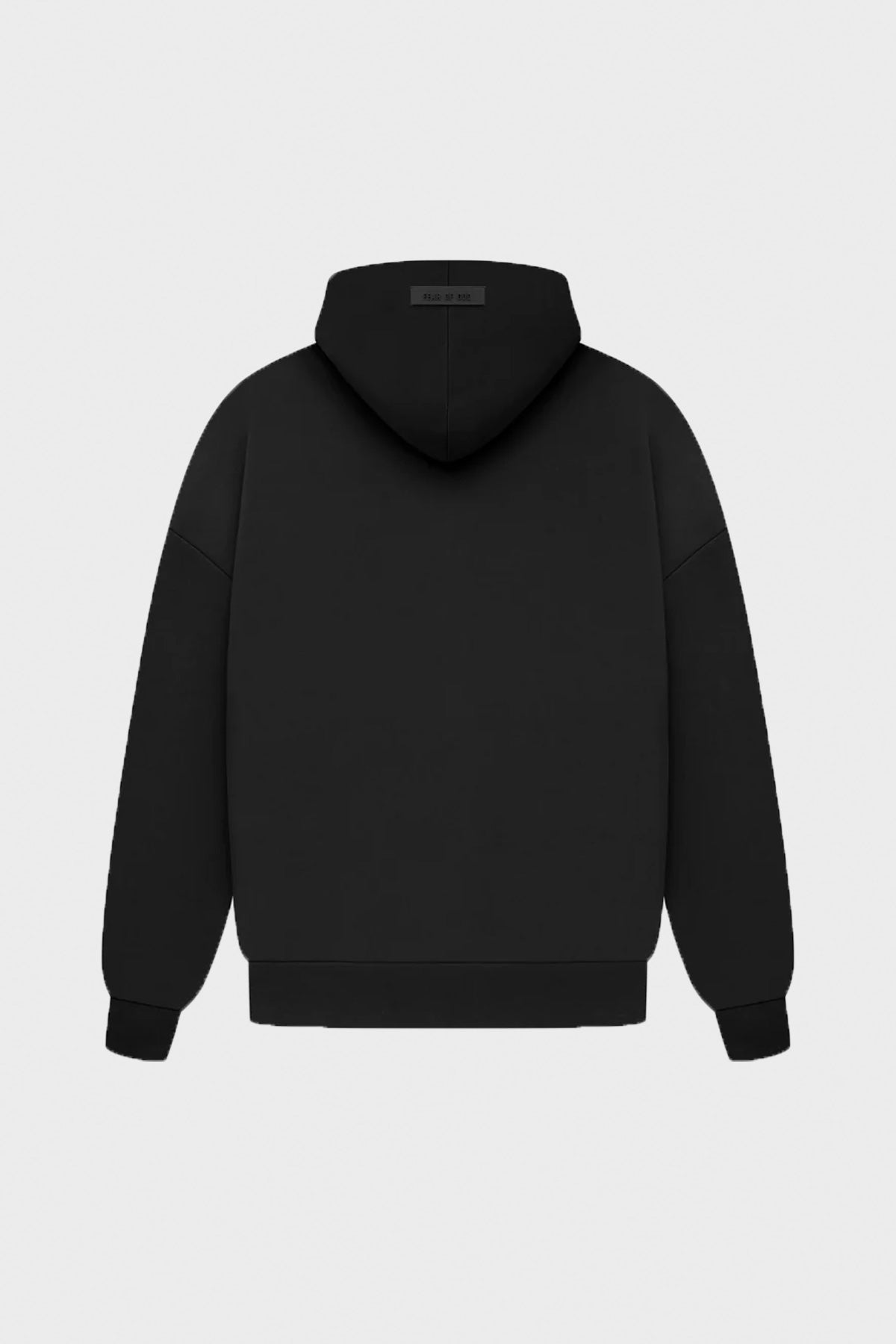 Fear of God Essentials Hoodie Core | Jet Black | Canoe Club