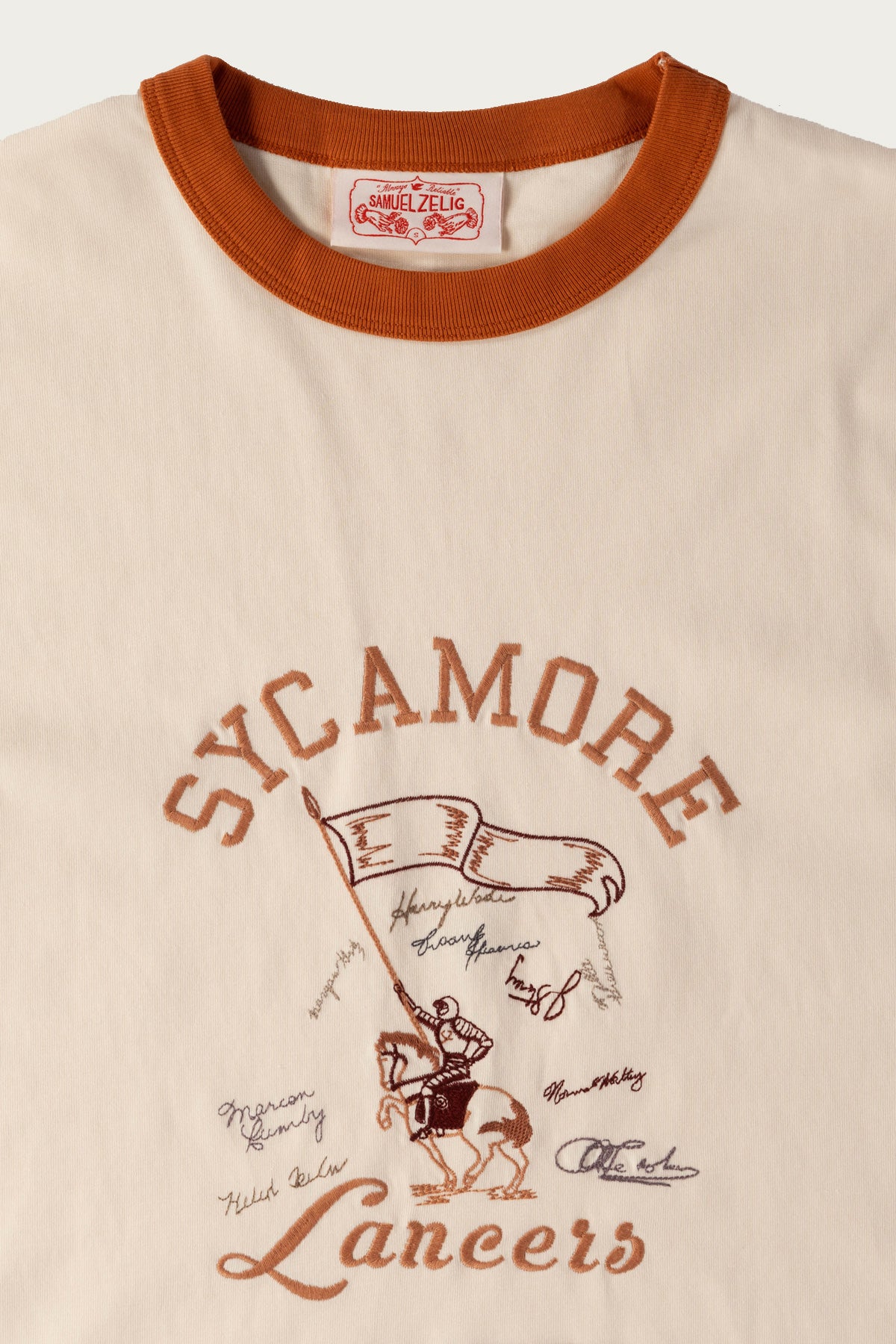 Samuel Zelig Yearbook Tee | Natural | Canoe Club