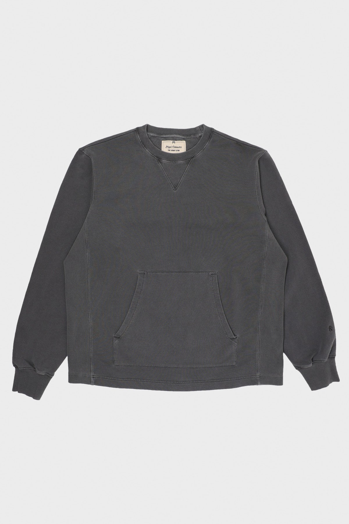 Nigel Cabourn Training Sweater | Black | Canoe Club