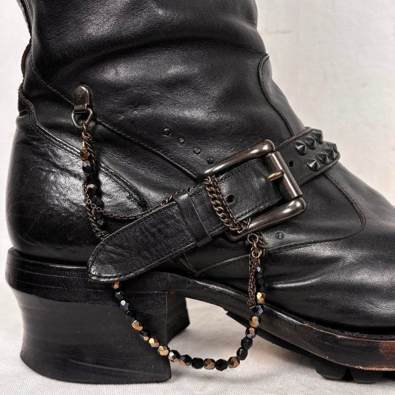 00s Alfredo Bannister Fur Lined Boots – Boketto