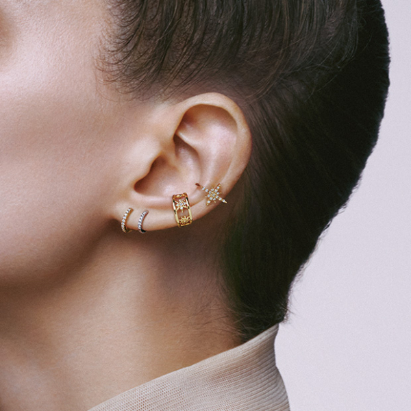 STAR JEWELRY】CLICK HOOP PIERCED EARRING | スタージュエリー | 大丸