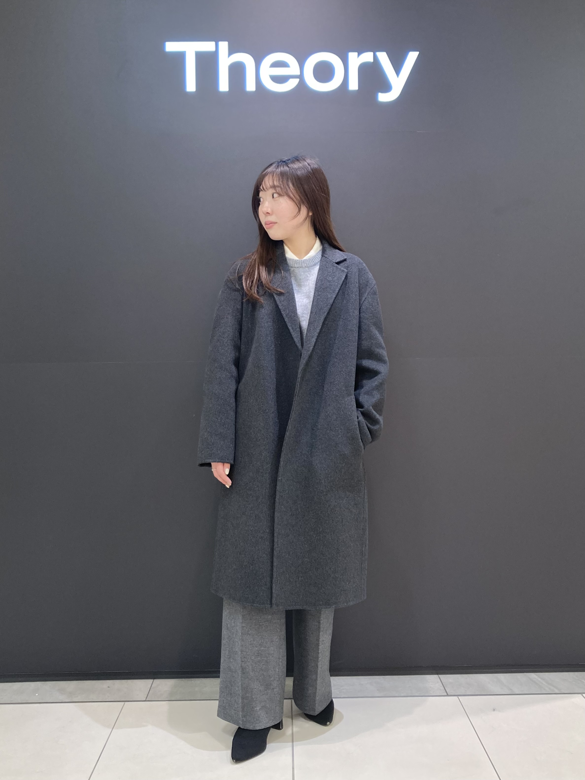 カシミヤ100%コート】 | セオリー | 大丸札幌店公式 SHOP BLOG