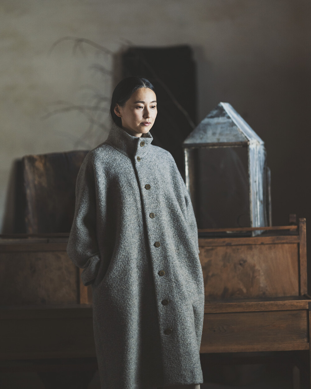 ババグーリ ウールフリースのコート | ヨーガンレール ババグーリ