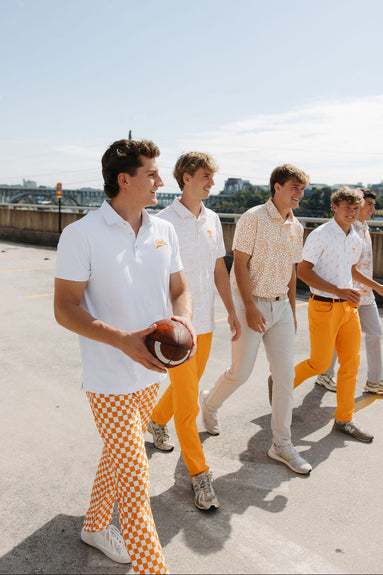 The George Hybrid Pant UT Checkerboard| Marc Nelson Denim