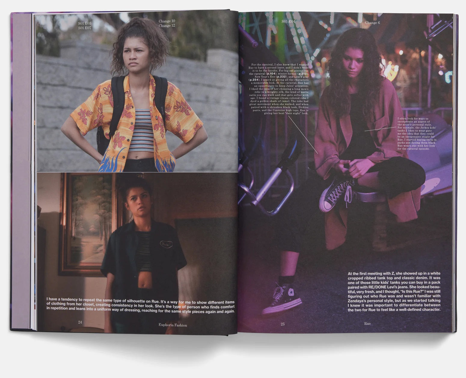 A24 Euphoria Fashion Book - Nico Scout