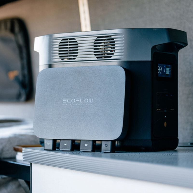 EcoFlow 800W Alternator Charger | Fast In-Vehicle Power Charging