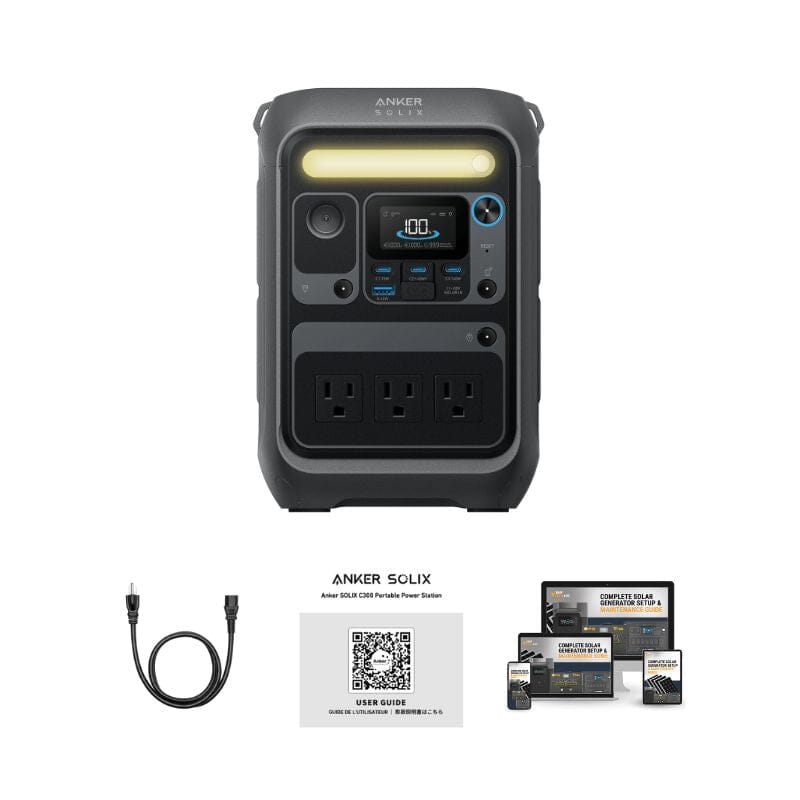 Anker SOLIX C300X - ShopSolar: Complete Solar Kits + Lifetime
