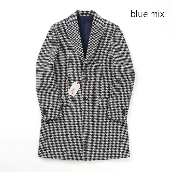 ハリスツイード千鳥チェスターコート【Made in Japan】 – Mitsumine