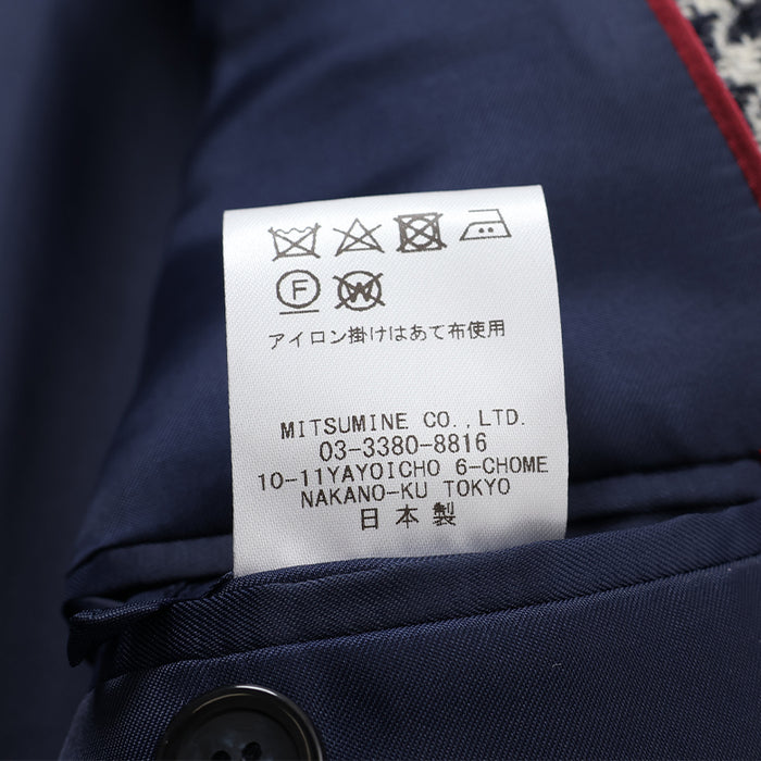 ハリスツイード千鳥チェスターコート【Made in Japan】 – Mitsumine