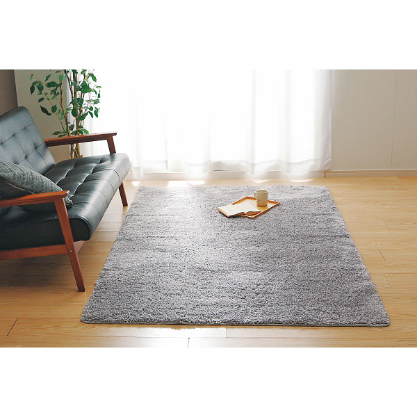 洗えるシャギーラグ（S）240グレー | シャディギフトモール