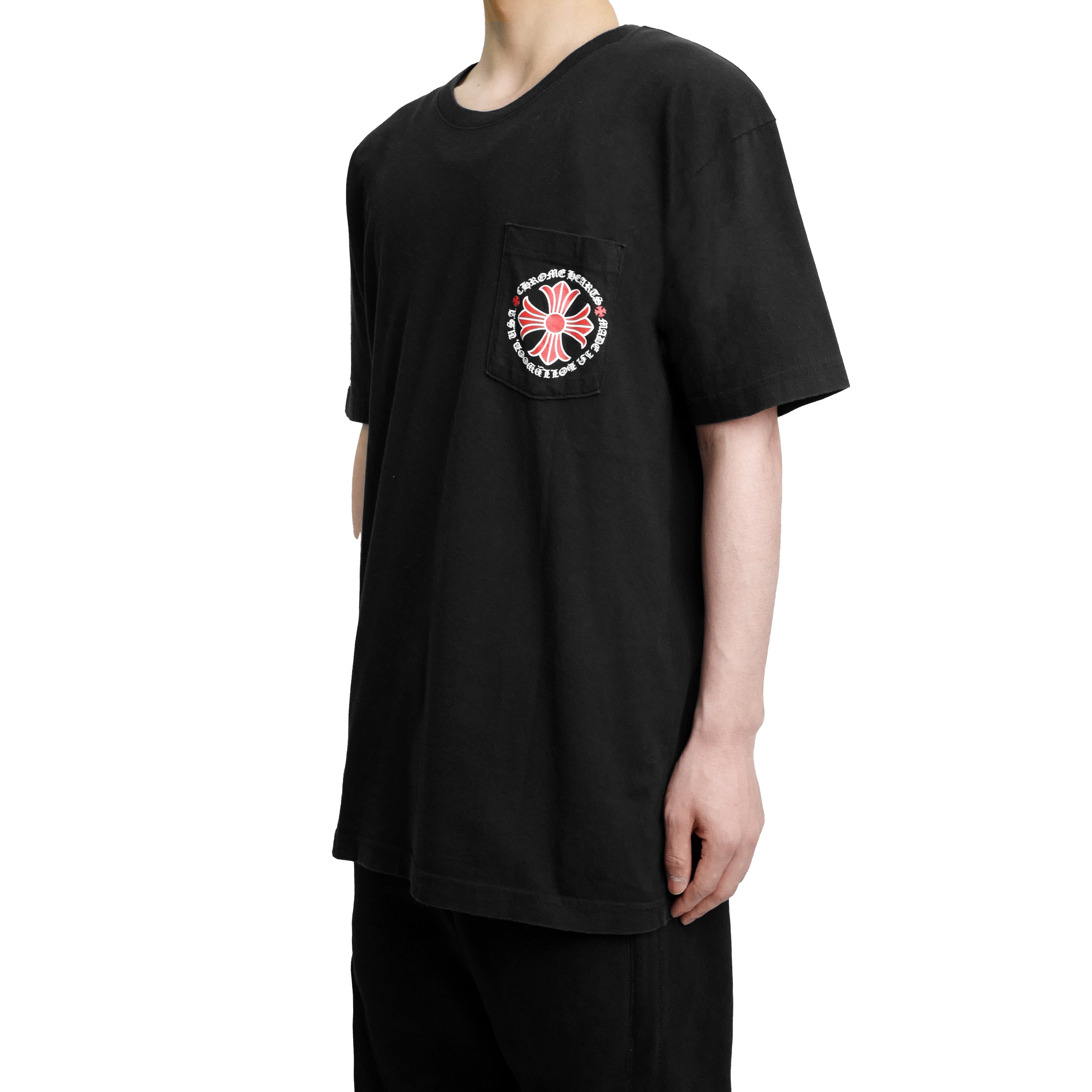 Chrome Hearts Made In Hollywood Plus Cross Short Sleeve Tee - SRM