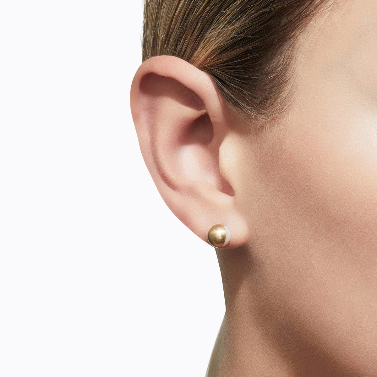 Half Pearl Chain Pierce 90° - SHIHARA