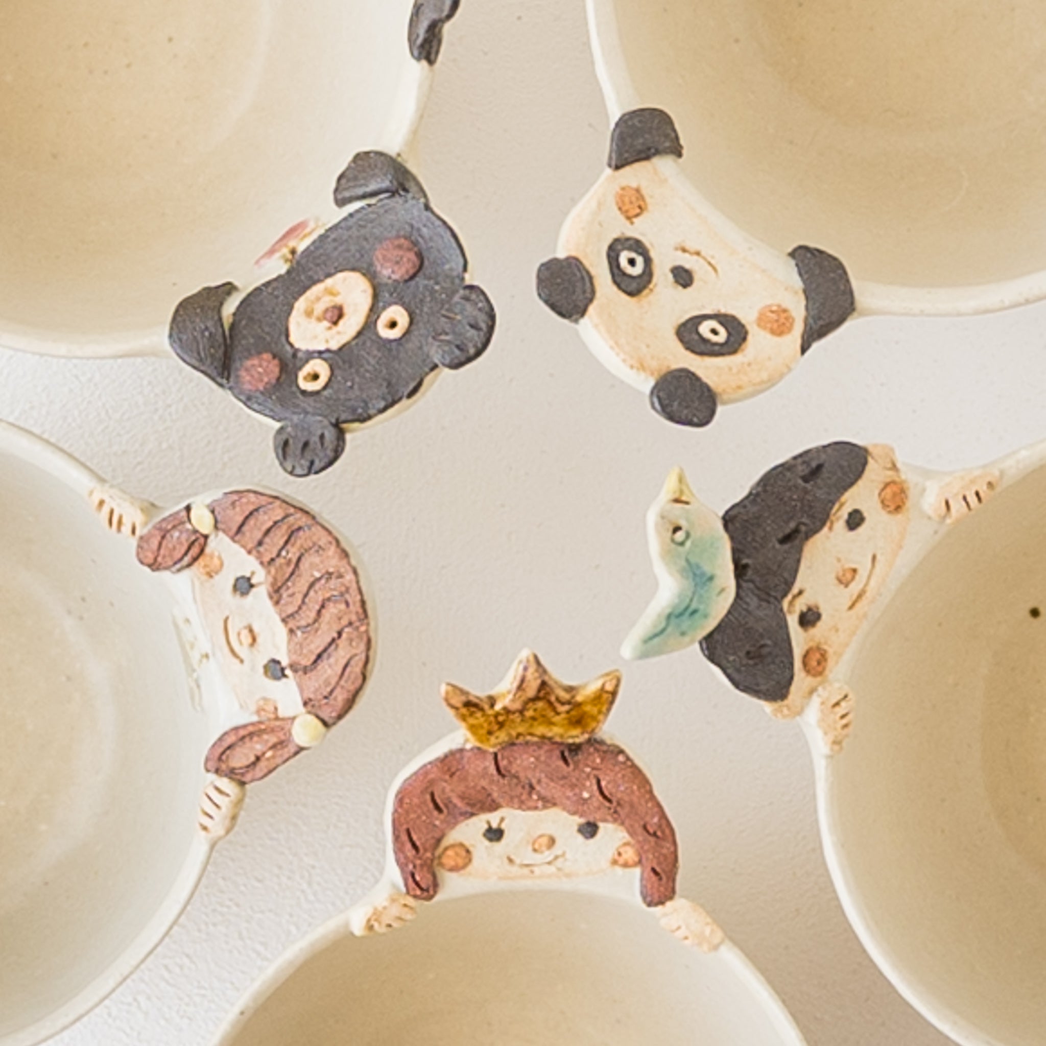 作家 山田裕恵 ヨーグルトカップ くま｜和食器通販 四季折折 – 四季折