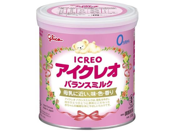 江崎グリコ アイクレオ バランスミルク 小缶 320g 1缶※軽（ご注文単位1