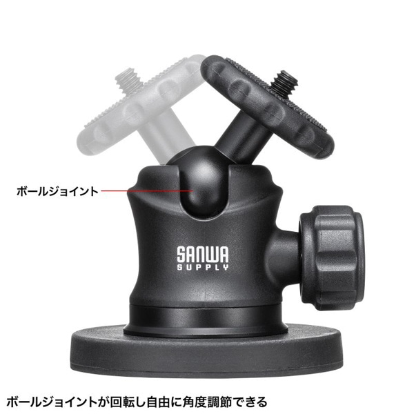 サンワサプライ マグネットカメラマウント 平面用 CR-LACAMMG1 1個（ご