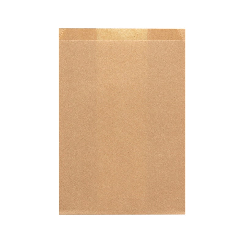 HEIKO NF(ノンフッ素)耐油ガゼットパック 小 未晒無地 100枚/袋