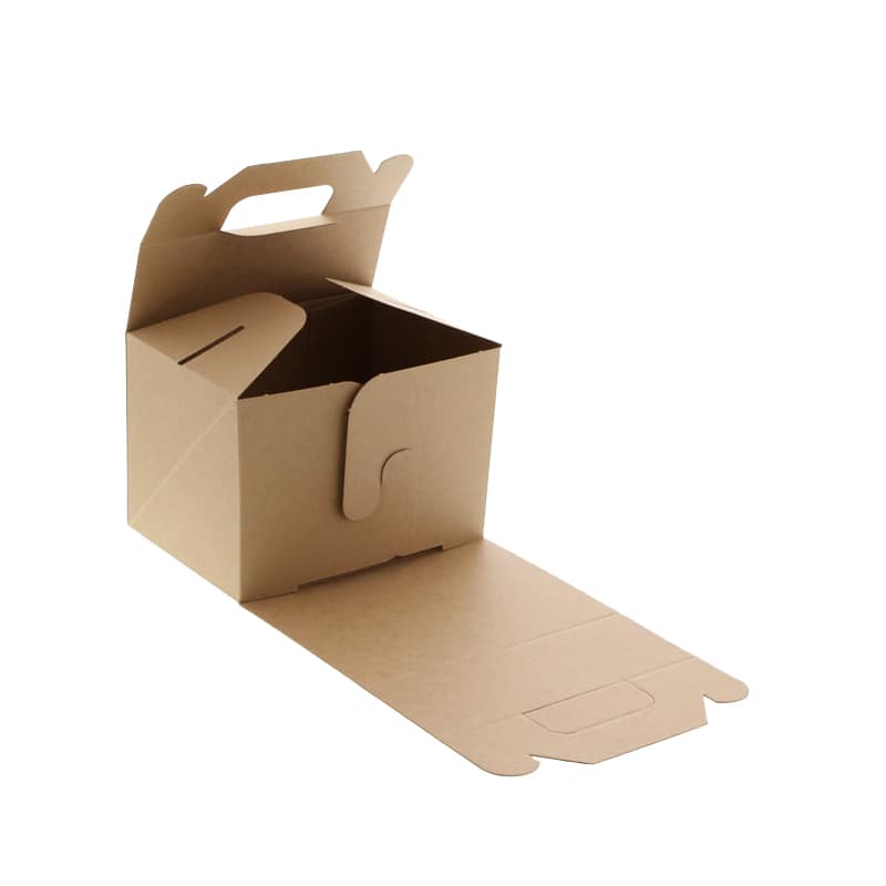 HEIKO 箱 ネオクラフト キャリーボックス S ケーキ2～3個用 20枚/袋